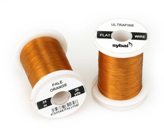 Sybai FLAT Colour Wire Ultrafine Pale Orange
