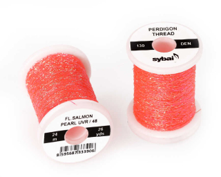 Sybai Perdigon Thread Fluo Salmon Pearl UVR / 48