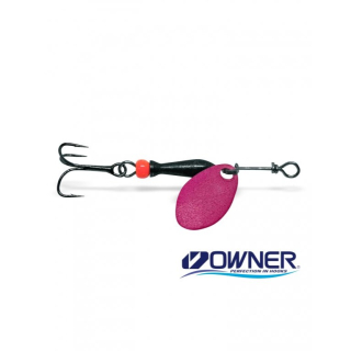 Rotační třpytka CLASSIC - FLUO PINK (black/orange body)