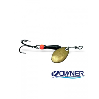 Rotační třpytka CLASSIC - GOLD (black/orange body)