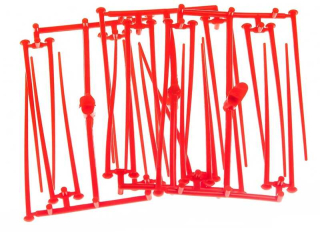 Náhradní trny pro košík Ahrex Flexi Pegs Red