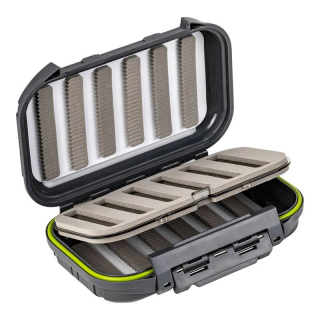 Krabička na mušky Traper Dry Fly Quadro Waterproof Box