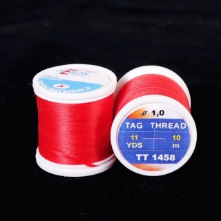 Hends Tag Thread Bright Red