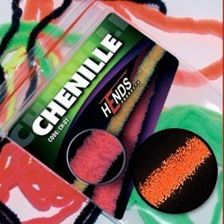 Hends Chenille Hot Orange