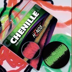 Hends Chenille Fluo Green