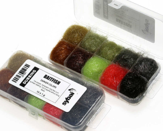 Sybai Baitfish Dubbing Box Darker Colors