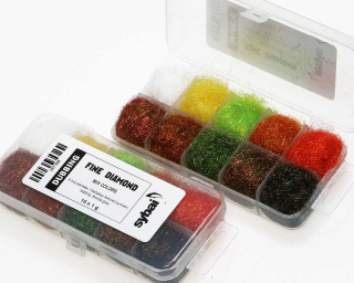 Sybai Fine Diamond Dubbing Box Mix Colors
