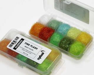 Sybai Fine Flash Dubbing Box Bright Colors