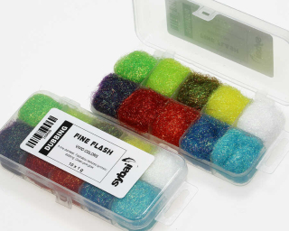 Sybai Fine Flash Dubbing Box Vivid Colors