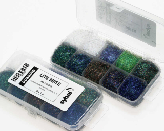 Sybai Lite Brite Dubbing Box Mix Colors