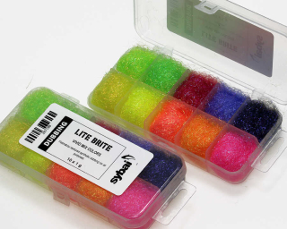 Sybai Lite Brite Dubbing Box Vivid Colors