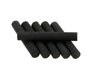 Foam Cylinders Black