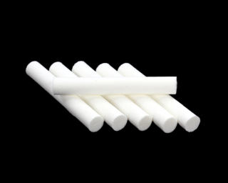 Foam Cylinders White