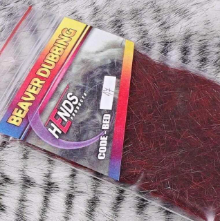 Hends Beaver Dubbing Bordeaux