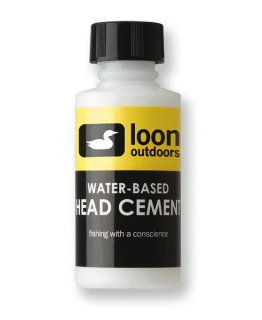 Hlavičkový lak na mušky Loon Water Based Head Cement