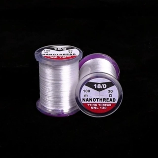 Hends Nano Thread 30D - 18/0 White (široká cívka)