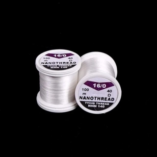 Hends Nano Thread 40D - 16/0 White (Hends cívka)