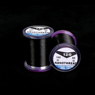 Hends Nano Thread 50D - 12/0 Black (široká cívka)
