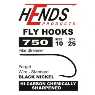 Muškařské háčky Hends 750BN
