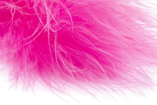 Troutline Premium Turkey Marabou Blood Quills Pink