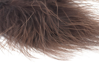 Troutline Premium Turkey Marabou Blood Quills Brown