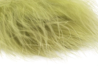 Troutline Premium Turkey Marabou Blood Quills Light Olive