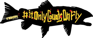 Samolepka Vision It Only Counts Trout Sticker 40cm