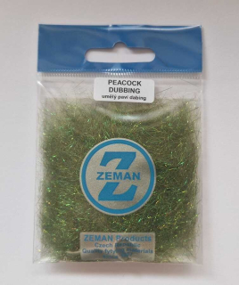 Zeman Peacock Dubbing Green