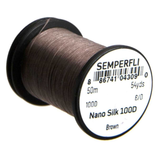 Semperfli Nano Silk Predator 6/0 Brown