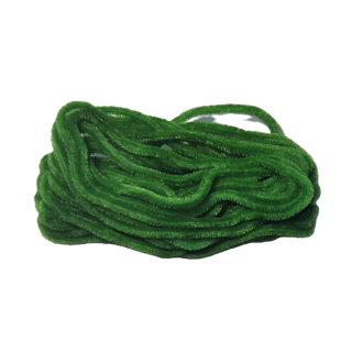 Semperfli Suede Chenille 2mm Large Peacock Green
