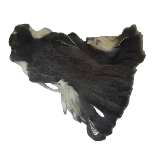 Kůže z veverky LAMAfly Squirrel Skin Zonker Natural Grey