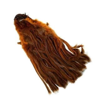 Kůže z veverky LAMAfly Squirrel Skin Zonker Fiery Brown