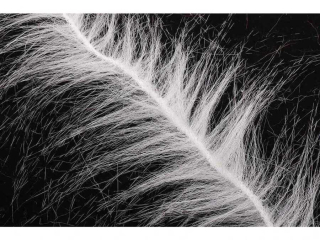 Hends Long Chenille White/Black
