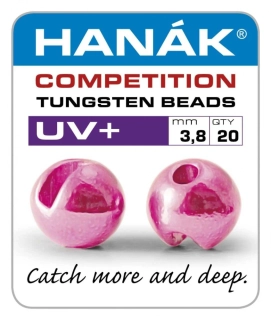 Hanák Tungstenové hlavičky UV+ Metallic Light Pink