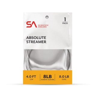 Muškařský ujímaný návazec Scientific Anglers Absolute Streamer Leader 4'
