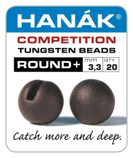 Hanák Tungstenové hlavičky Round+ Matte Brown