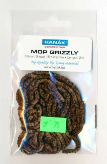 Hanák Mop Chenille GRIZZLY 16 Brown