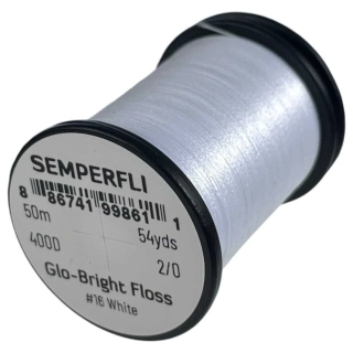 Semperfli Glo-Bright Floss # 16 - White