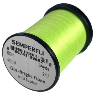 Semperfli Glo-Bright Floss # 10A - Sulphur