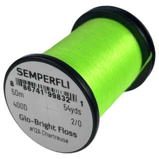 Semperfli Glo-Bright Floss # 12A - Chartreuse
