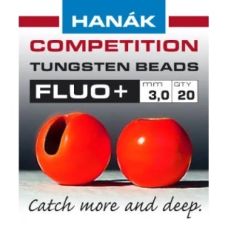 Hanák Tungstenové hlavičky UV+ Fluo Red