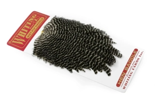 Sedlový skalp slepice Whiting Hen Saddle Grizzly