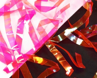 Sybai Fine FlashBack Strips 3mm Fluo Pink Pearl / 56