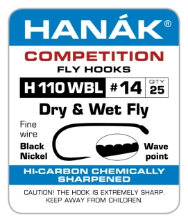 Muškařské háčky Hanák H 110 WBL
