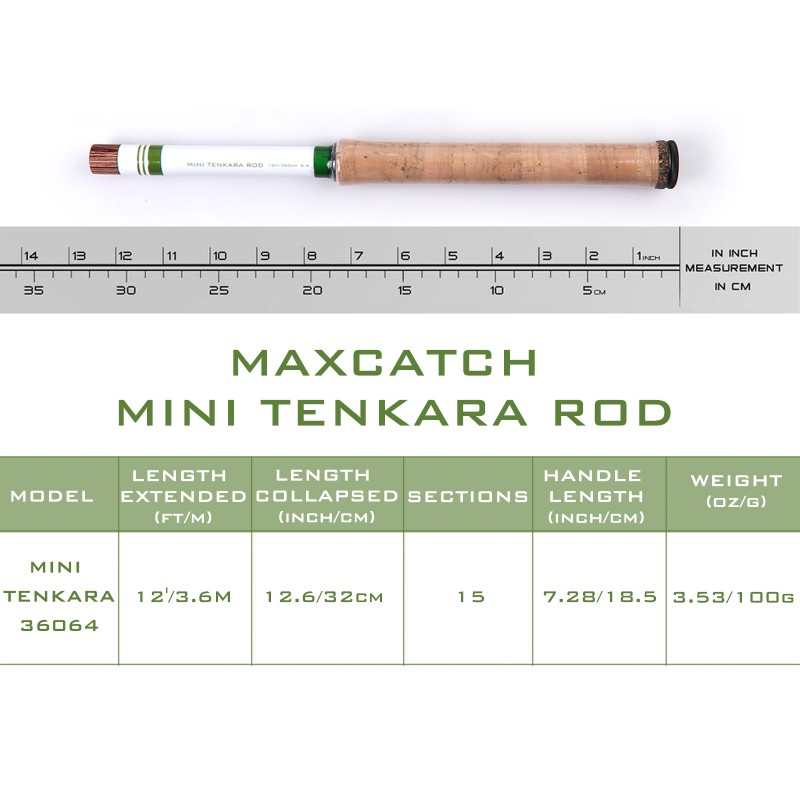 Tenkara prut Maxcatch MINI 6:4